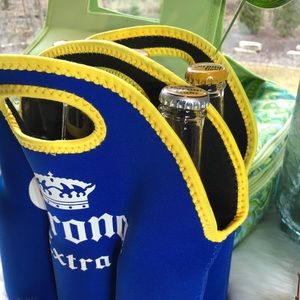 Corona Extra Neoprene Insulated 6 Pk Beer Tote